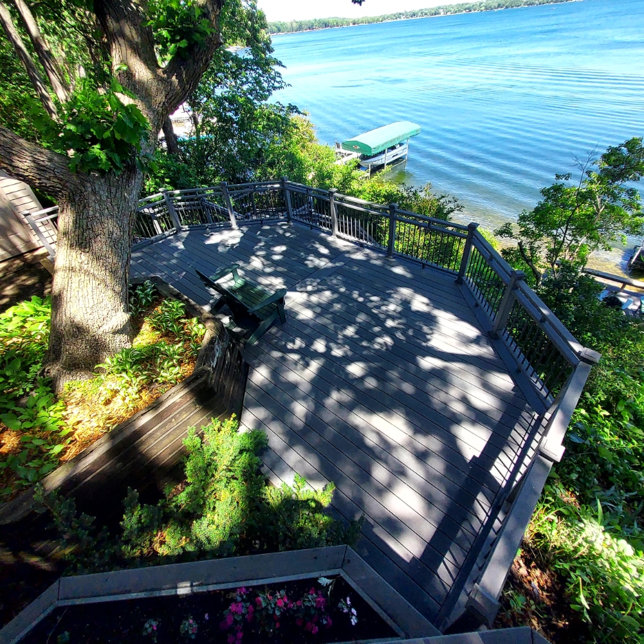 Deck washing