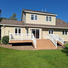 House Washing and Deck Railing Cleaning in Clearwater, MN Thumbnail